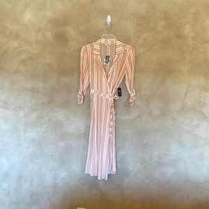 X-small wrap around dress from Express.  New with tags.  Slightly sheer.